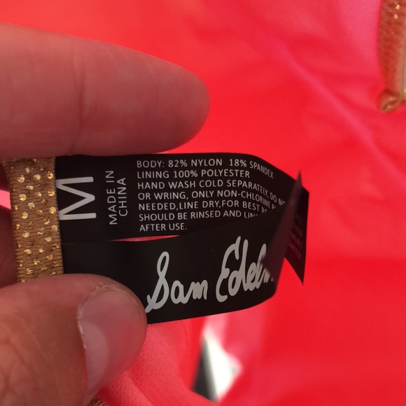 Sam Edelman size medium one piece  swimsuit - Picture 6 of 7